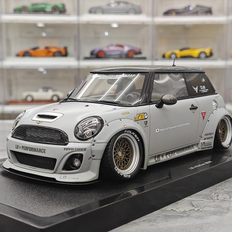 OTTO BMW Mini 2015 Cooper R56 LB-Works LB Nation Matte Grey 1:18 – 수집용 레진 모델 레진
