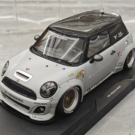 OTTO BMW Mini 2015 Cooper R56 LB-Works LB Nation Matte Grey 1:18 – 수집용 레진 모델 레진