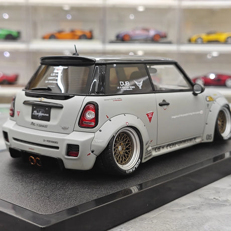 OTTO BMW Mini 2015 Cooper R56 LB-Works LB Nation Matte Grey 1:18 – 수집용 레진 모델 레진