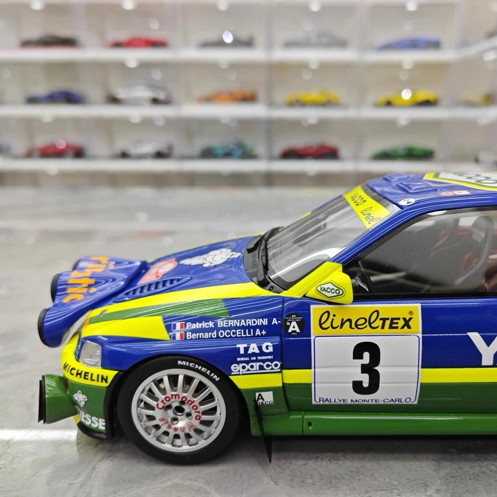 [OTTO] 1:18 Ford 1992 Escort RS Cosworth Group A #3 Model Car Resin / Closed Body