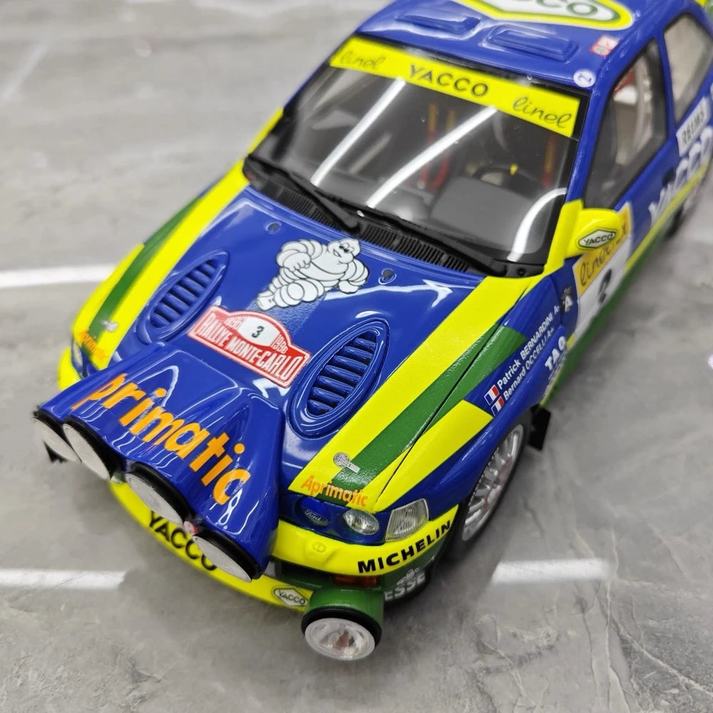 [OTTO] 1:18 Ford 1992 Escort RS Cosworth Group A #3 modellbil harts / Closed Body