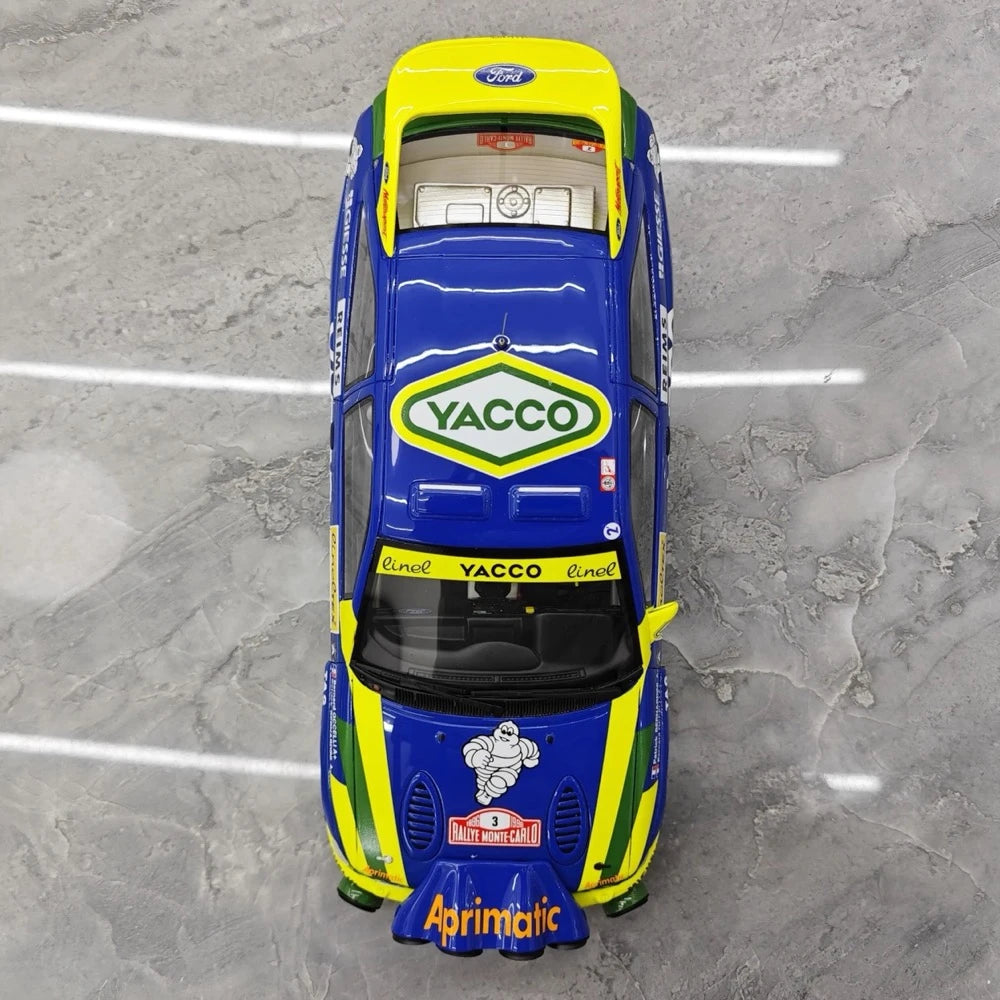 [OTTO] 1:18 Ford 1992 Escort RS Cosworth Group A #3 modellbil harts / Closed Body