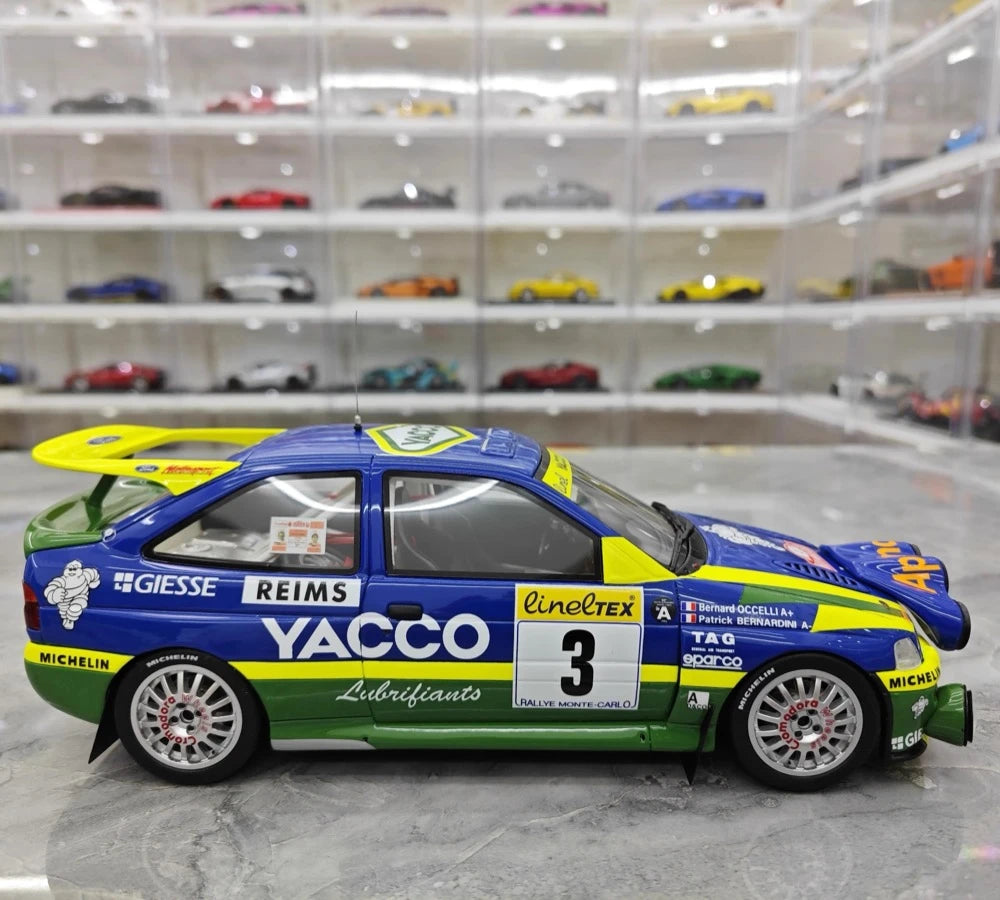[OTTO] 1:18 Ford 1992 Escort RS Cosworth Group A #3 Model Car Resin / Closed Body