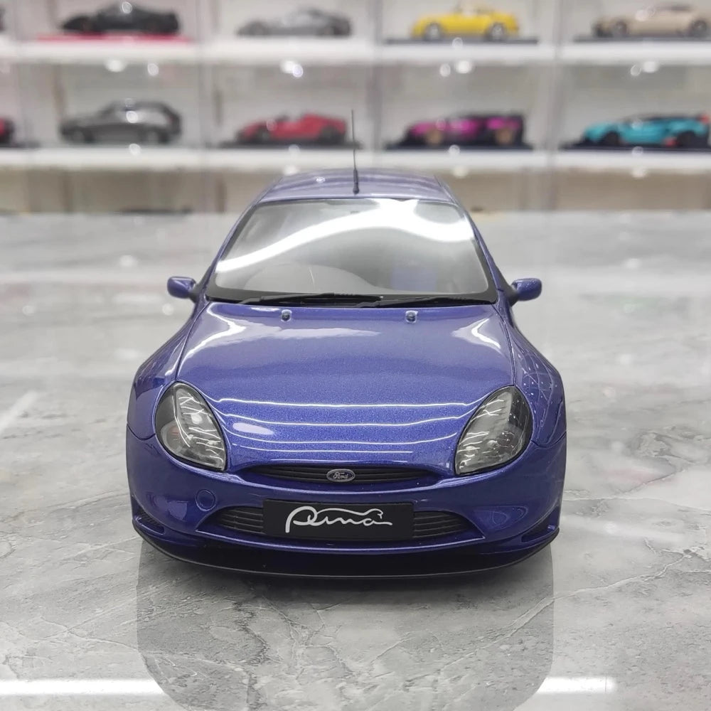 [OTTO] 1:18 Ford 1997 Puma Blue Model Car Resin