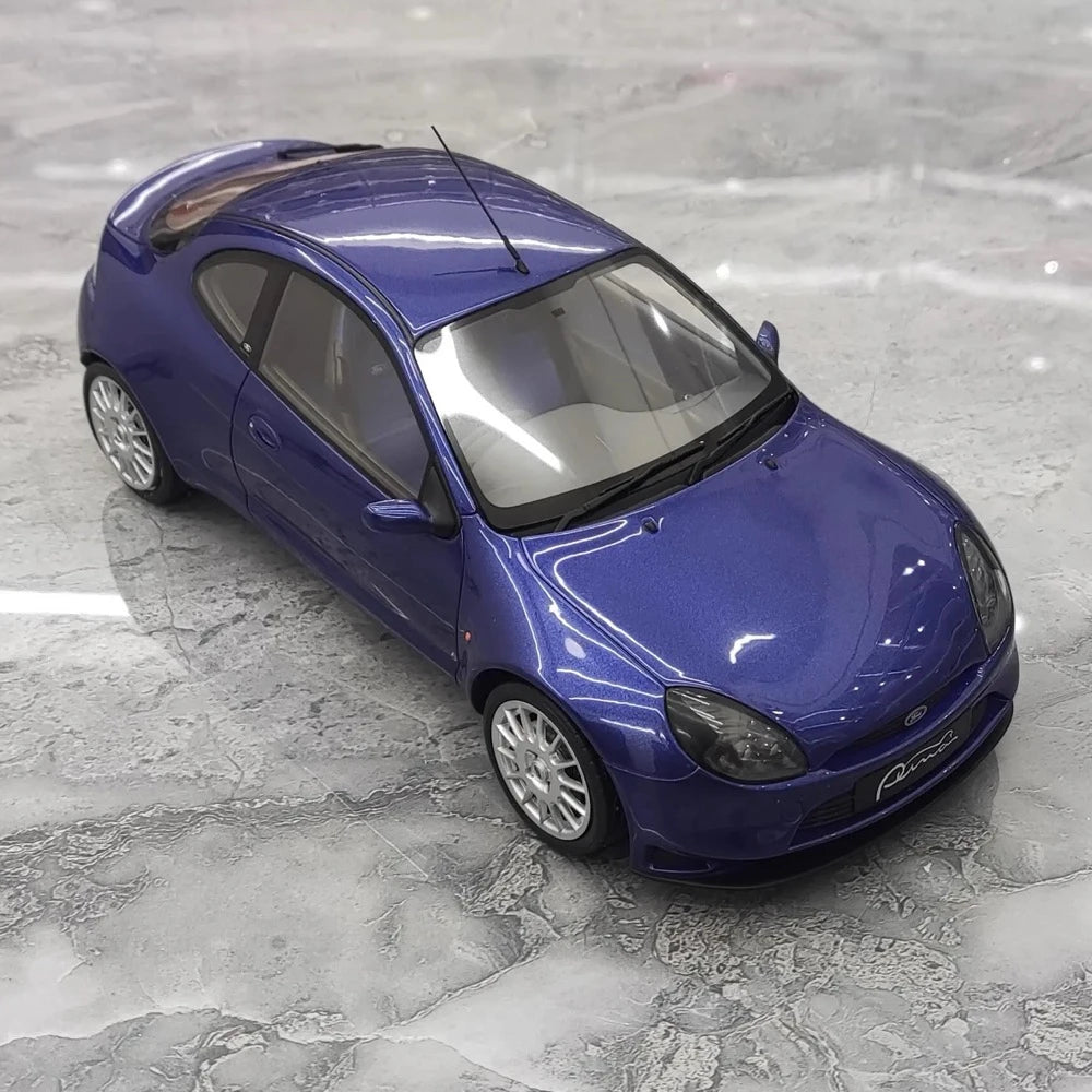 [OTTO] 1:18 Ford 1997 Puma Blue Model Car Resin