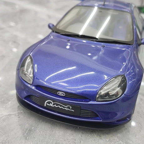 [OTTO] 1:18 Ford 1997 Puma Blue Model Car Resin