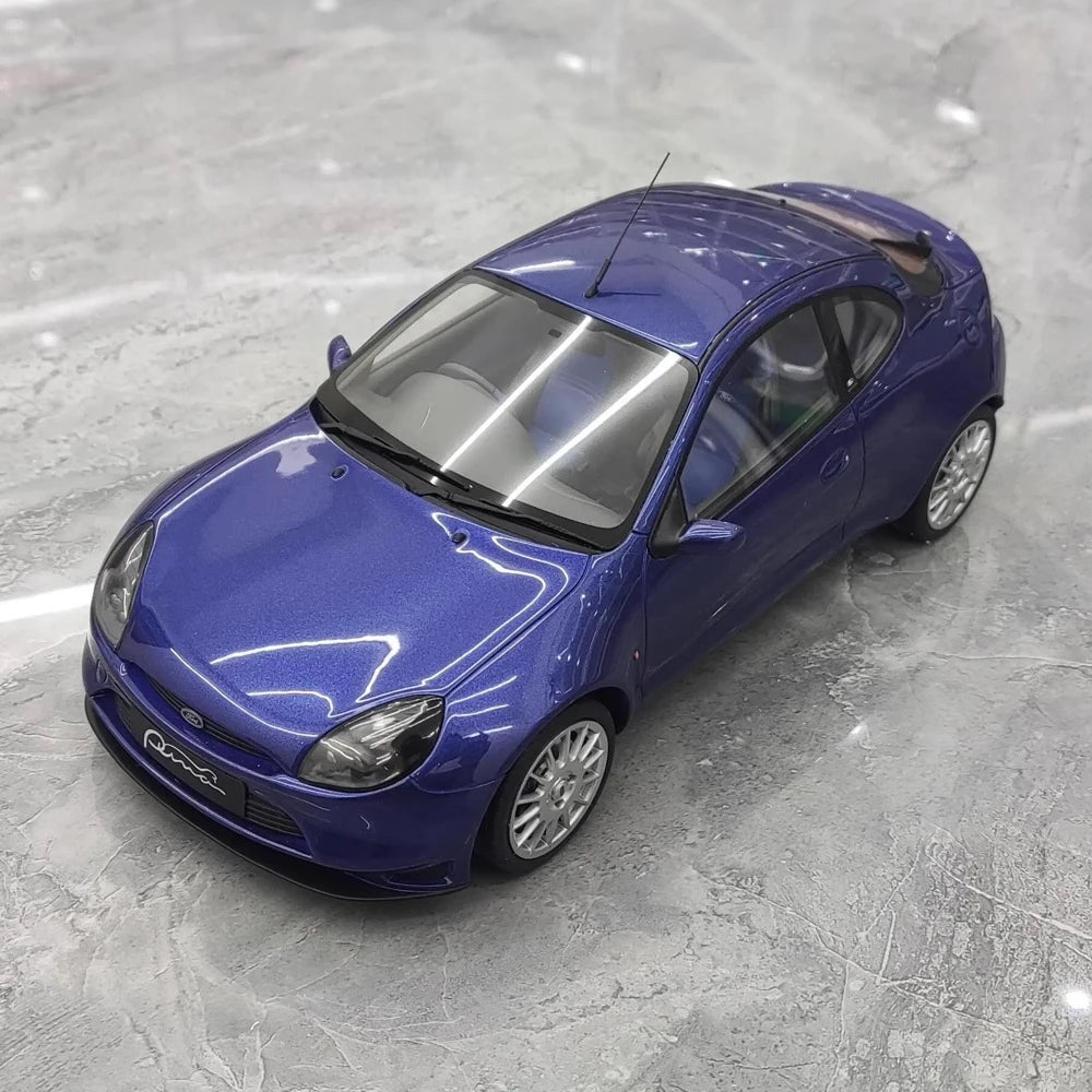 [OTTO] 1:18 Ford 1997 Puma Blue Model Car Resin