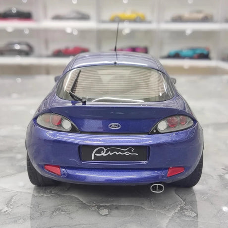 [OTTO] 1:18 Ford 1997 Puma Blue Model Car Resin