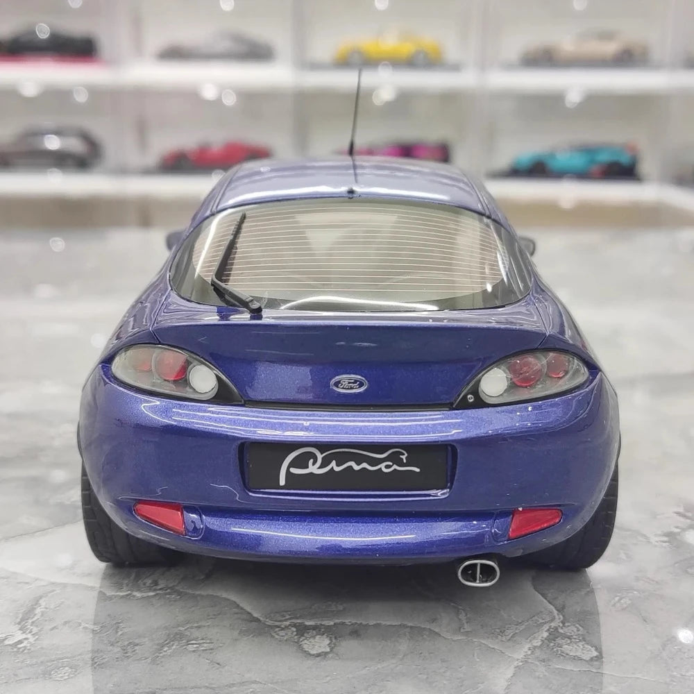 [OTTO] 1:18 Ford 1997 Puma Blue Model Car Resin