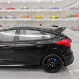 [OTTO] 1:18 Ford 2015 Focus RS Black Model Car Resin
