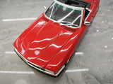[OTTO] 1:18 Mercedes-AMG 1987 500SL R10 röd modellbil harts