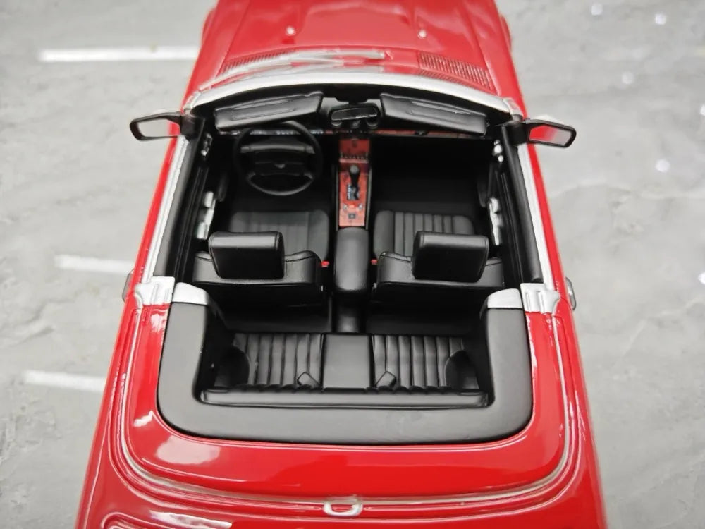 [OTTO] 1:18 Mercedes-AMG 1987 500SL R10 rouge voiture miniature Resin