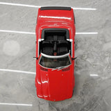 [OTTO] 1:18 Mercedes-AMG 1987 500SL R10 röd modellbil harts