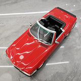 [OTTO] 1:18 Mercedes-AMG 1987 500SL R10 röd modellbil harts