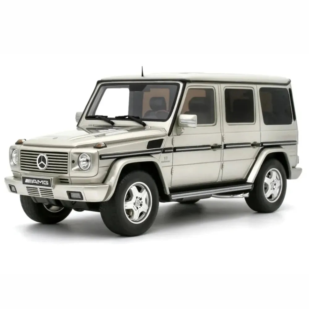 [OTTO] 1:18 Mercedes-Benz 2003 G55 AMG W463 Off White Model Car Resin