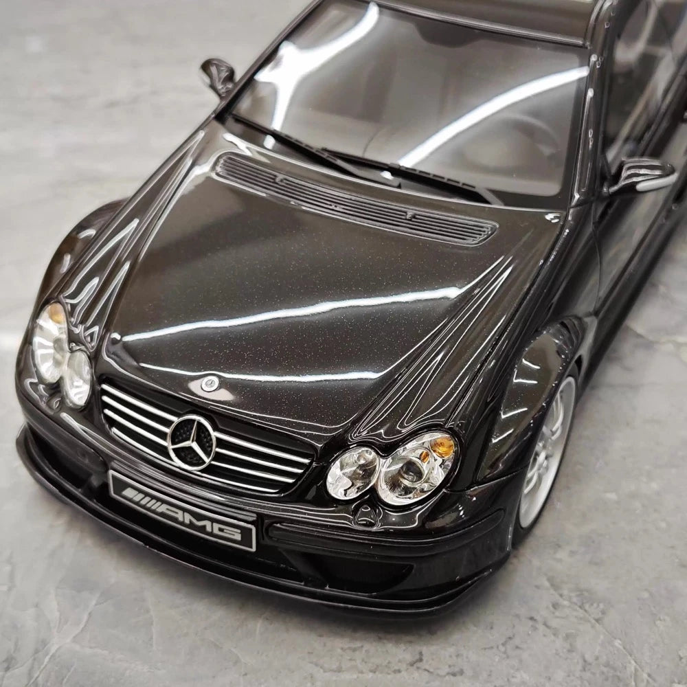 [OTTO] 1:18 Mercedes-Benz 2004 CLK DTM AMG C209 Black Model Car Resin
