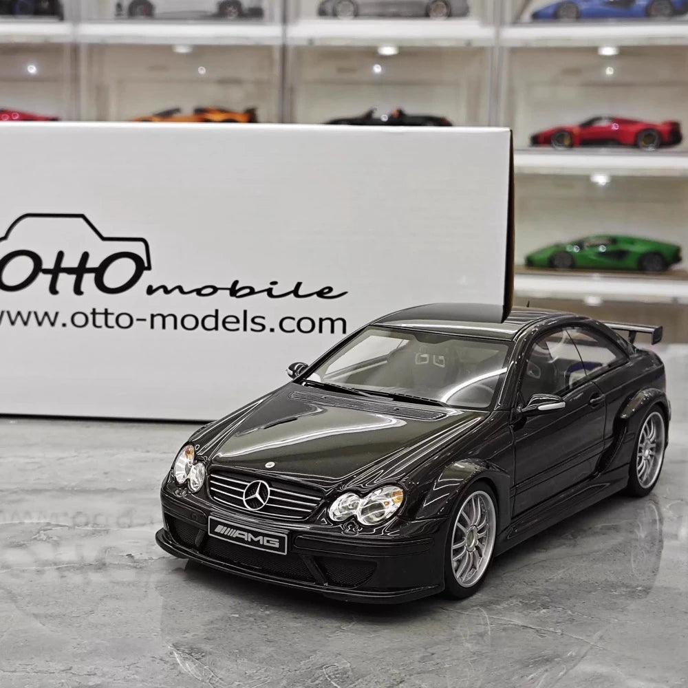 [OTTO] 1:18 Mercedes-Benz 2004 CLK DTM AMG C209 Black Model Car Resin