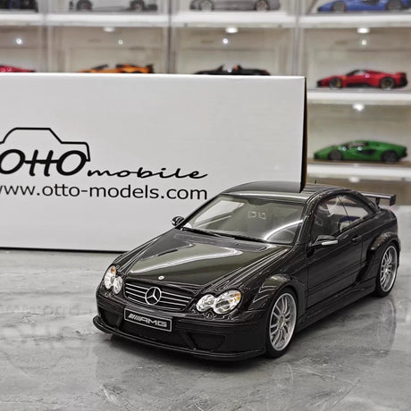[OTTO] 1:18 Mercedes-Benz 2004 CLK DTM AMG C209 musta pienoismalli Hartsi