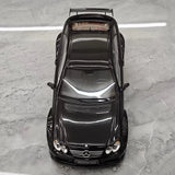 [OTTO] 1:18 Mercedes-Benz 2004 CLK DTM AMG C209 Black Model Car Resin
