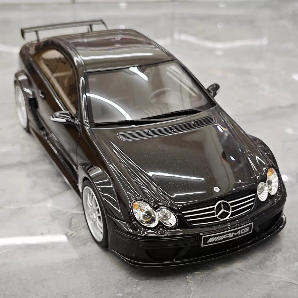 [OTTO] 1:18 Mercedes-Benz 2004 CLK DTM AMG C209 Black Model Car Resin