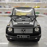[OTTO] 1:18 Mercedes-Benz 2013 G500 Cabriolet Black Model Car Resin