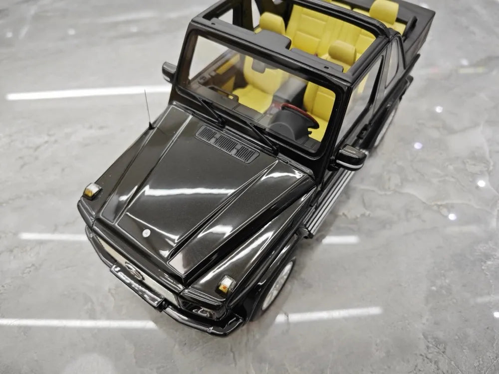 [OTTO] 1:18 Mercedes-Benz 2013 G500 Cabriolet Black Model Car Resin