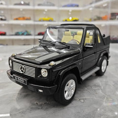 [OTTO] 1:18 Mercedes-Benz 2013 G500 Cabriolet Black Model Car Resin