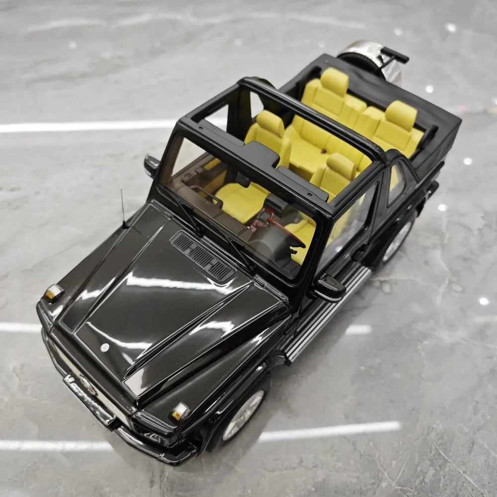 [OTTO] 1:18 Mercedes-Benz 2013 G500 Cabriolet Black Model Car Resin