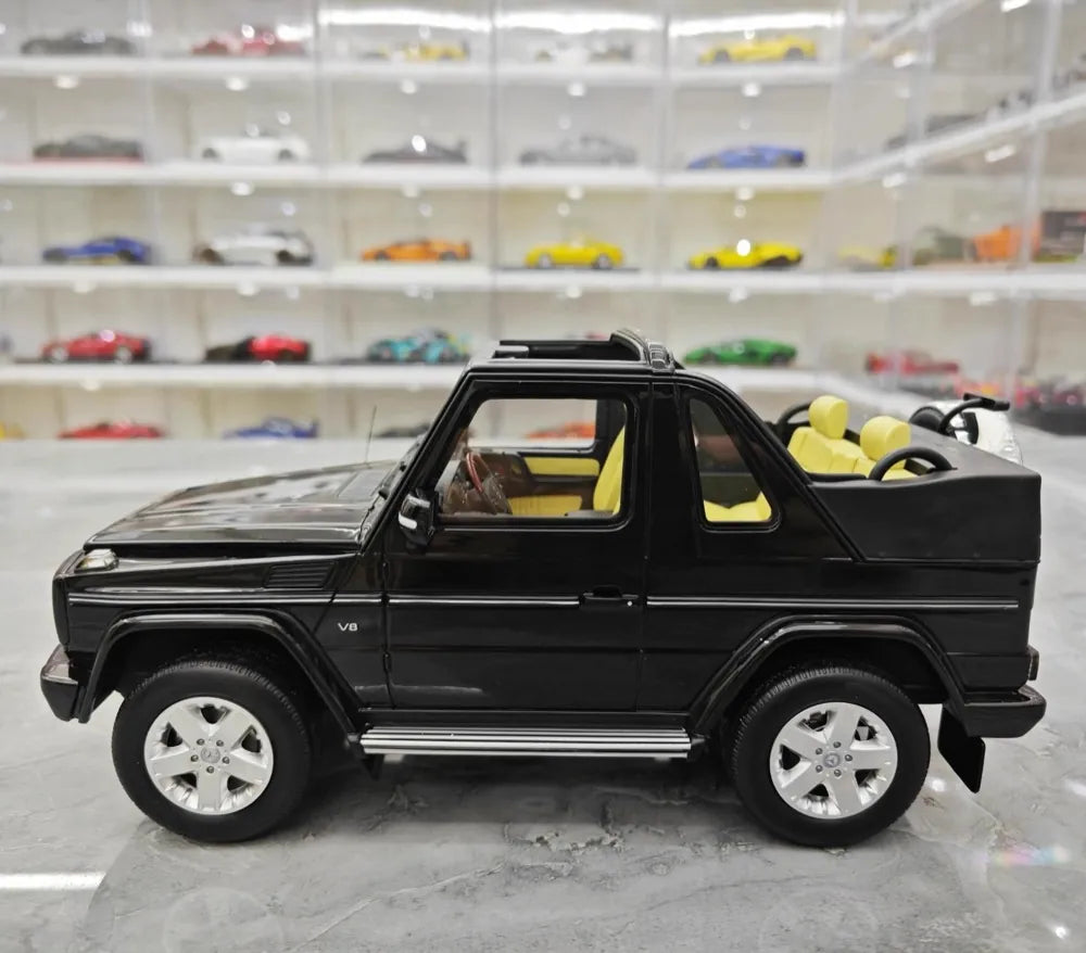 [OTTO] 1:18 Mercedes-Benz 2013 G500 Cabriolet Black Model Car Resin