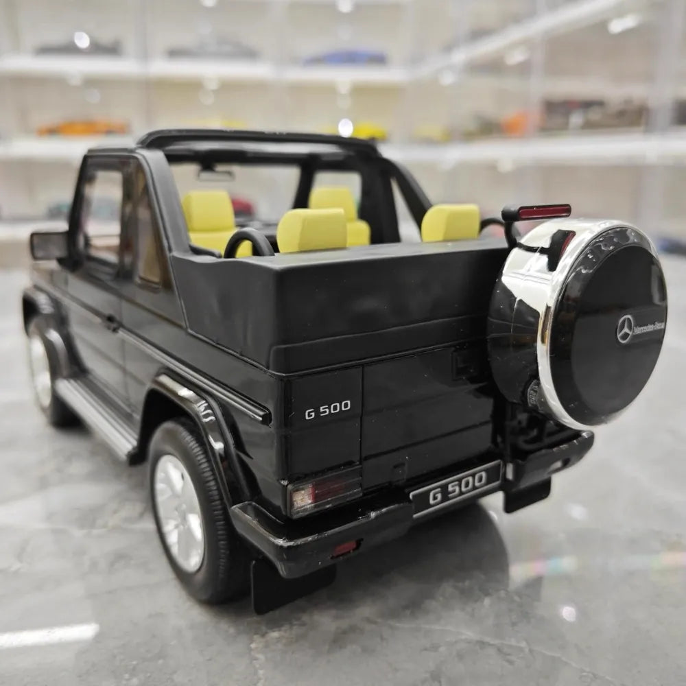 [OTTO] 1:18 Mercedes-Benz 2013 G500 Cabriolet Black Model Car Resin