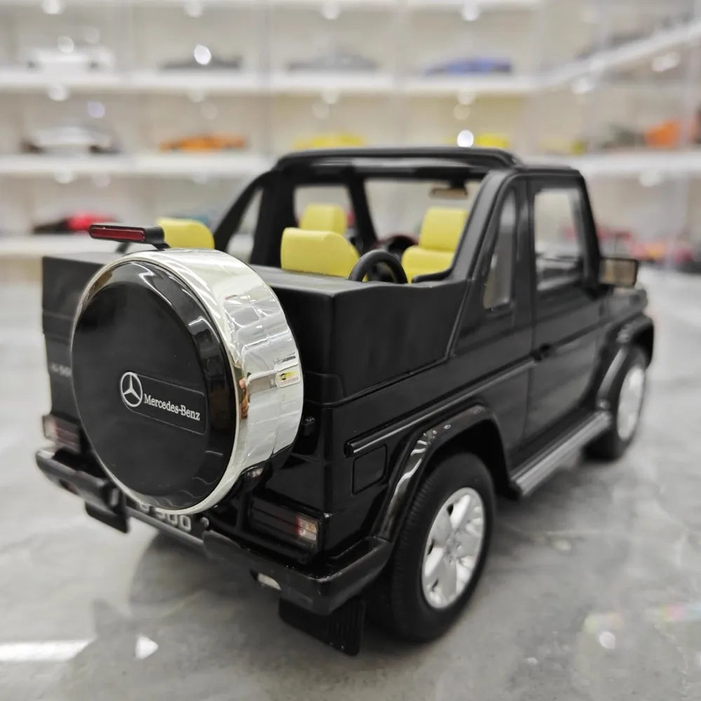 [OTTO] 1:18 Mercedes-Benz 2013 G500 Cabriolet Black Model Car Resin