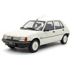 [OTTO] 1:18 Peugeot 1988 205 Junior Blanc Meije Model Car Resin