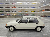 [OTTO] 1:18 Peugeot 1988 205 Junior Blanc Meije Model Car Resin