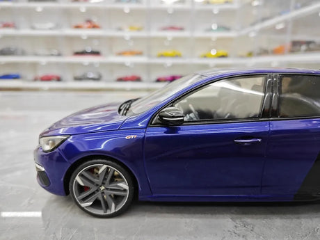[OTTO] 1:18 Peugeot 2015 308 GTi 270 Blue & Black Model Car Resin