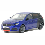 [OTTO] 1:18 Peugeot 2015 308 GTi 270 Blue & Black Model Car Resin