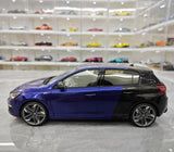 [OTTO] 1:18 Peugeot 2015 308 GTi 270 Blue & Black Model Car Resin