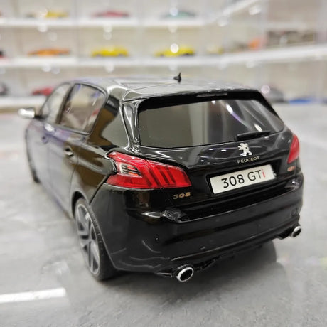 [OTTO] 1:18 Peugeot 2015 308 GTi 270 Blue & Black Model Car Resin