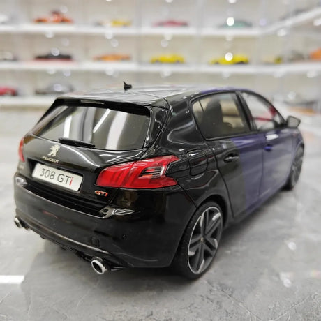 [OTTO] 1:18 Peugeot 2015 308 GTi 270 Blue & Black Model Car Resin