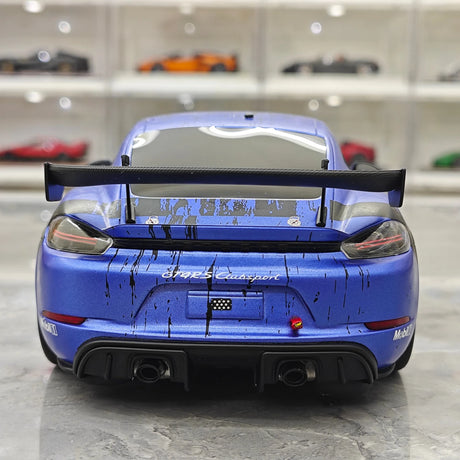 1:18 Porsche 2021 718 Cayman GT4 RS Clubsport modello #4 di OTTO - vedi 7