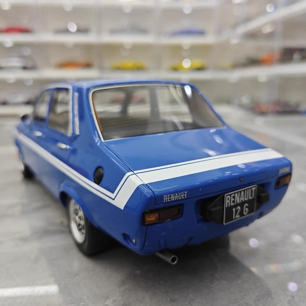 [OTTO] 1:18 Renault 1971 12 Gordini Blue Model Car Resin