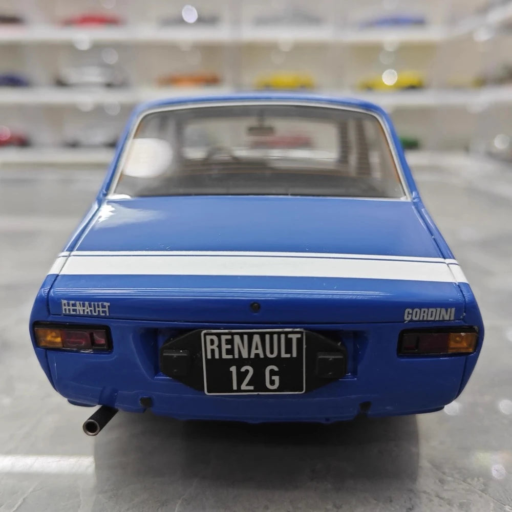 [OTTO] 1:18 Renault 1971 12 Gordini Blue Model Car Resin