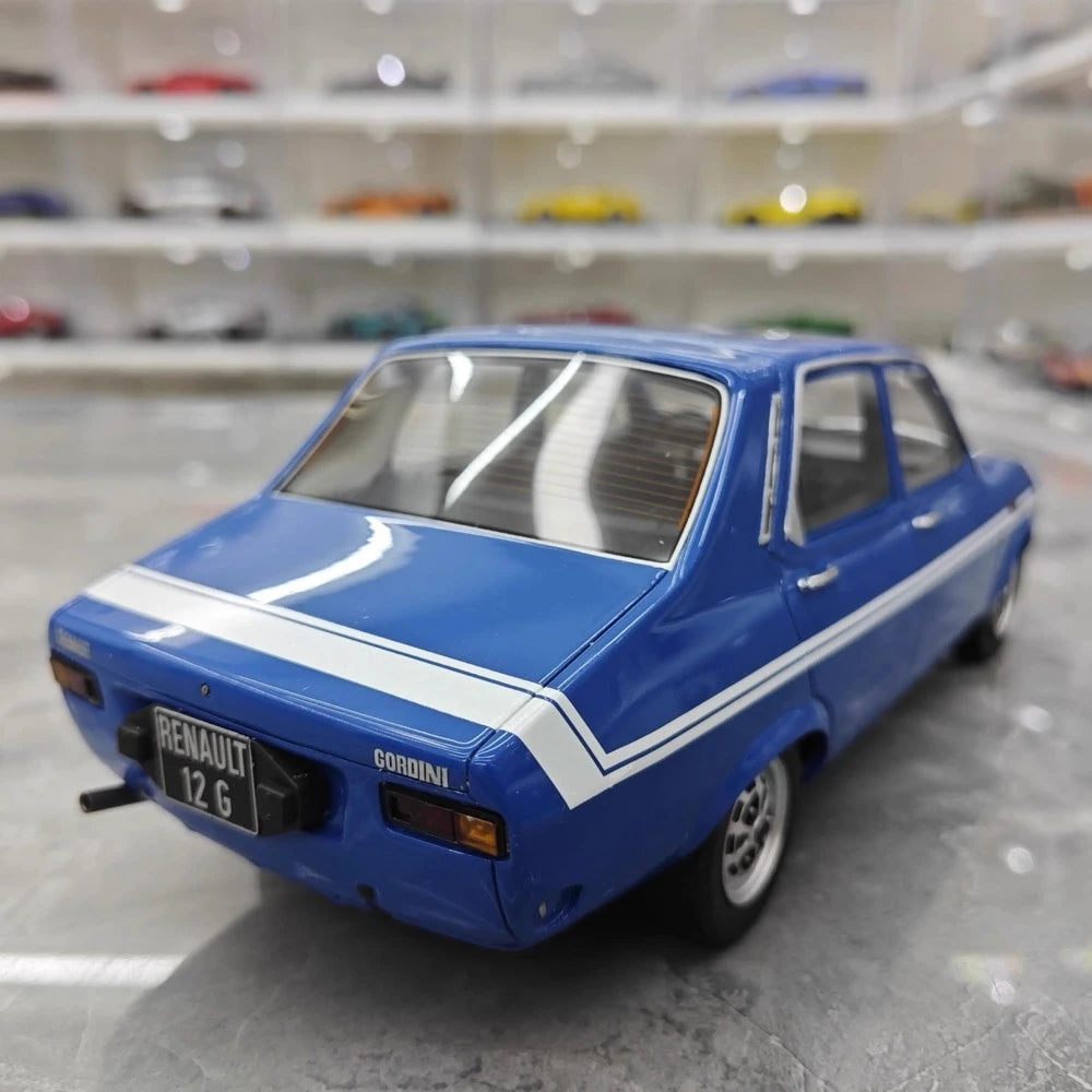 [OTTO] 1:18 Renault 1971 12 Gordini Blue Model Car Resin