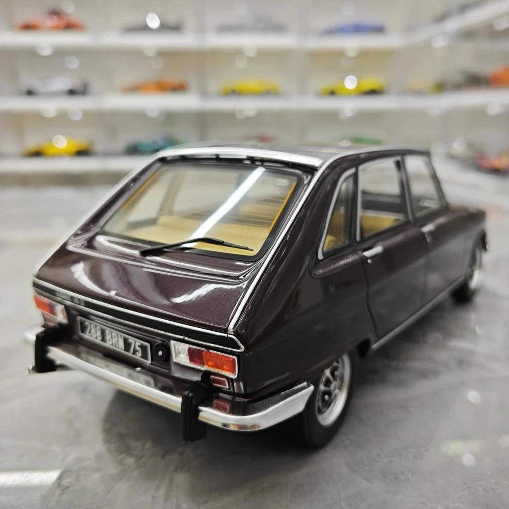 [OTTO] 1:18 Renault 1974 16 TX Wine Model Car Resin