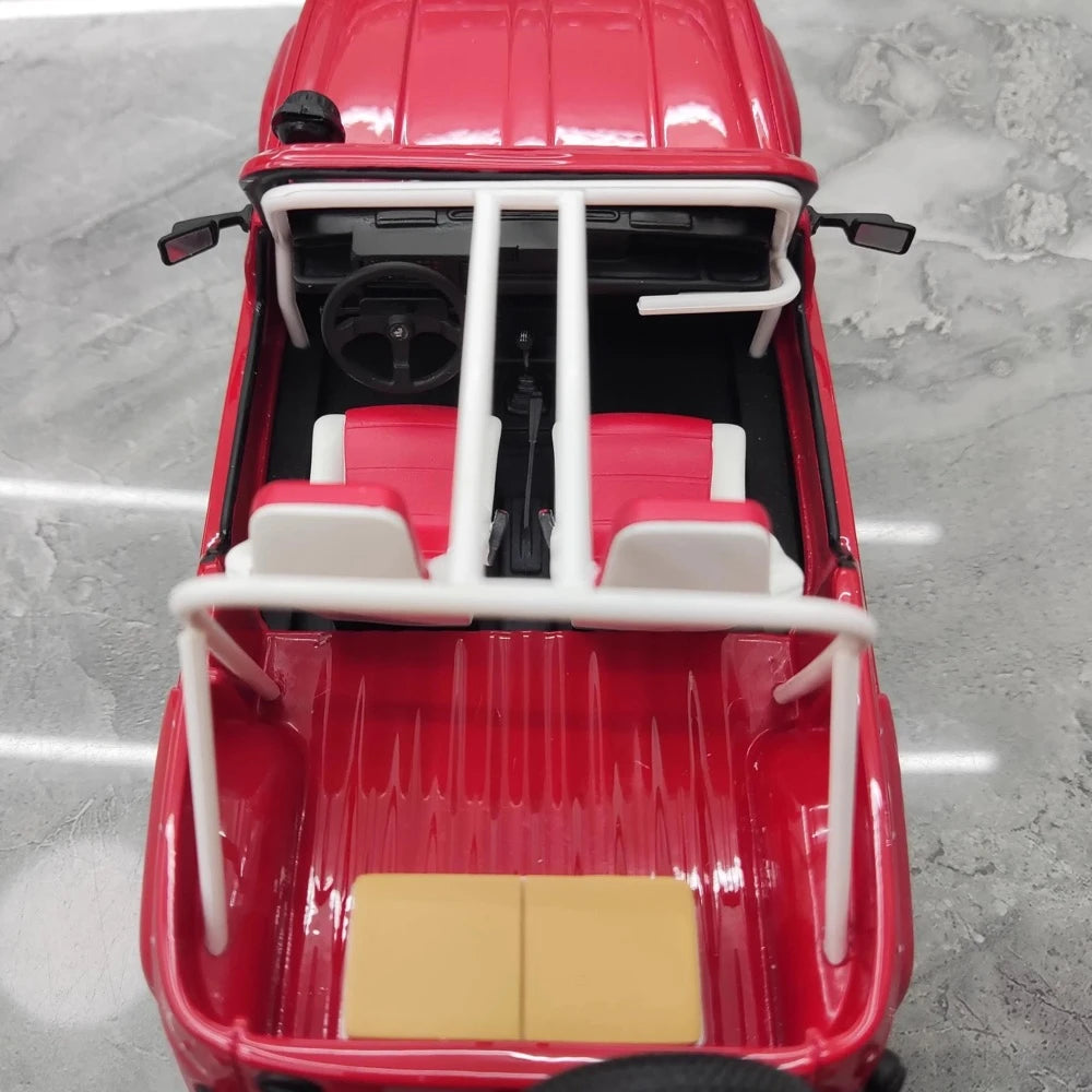 [OTTO] 1:18 Renault 1987 4L JP4 Red Model Car Resin