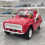 [OTTO] 1:18 Renault 1987 4L JP4 Red Model Car Resin