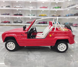 [OTTO] 1:18 Renault 1987 4L JP4 Red Model Car Resin