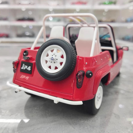 [OTTO] 1:18 Renault 1987 4L JP4 Red Model Car Resin