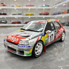 [OTTO] 1:18 Renault 1995 Clio Maxi Ypres Rally B. Munster #17 Model Car Resin / Closed Body