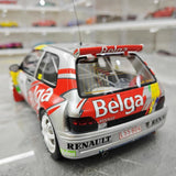 [OTTO] 1:18 Renault 1995 Clio Maxi Ypres Rally B. Munster #17 Model Car Resin / Closed Body