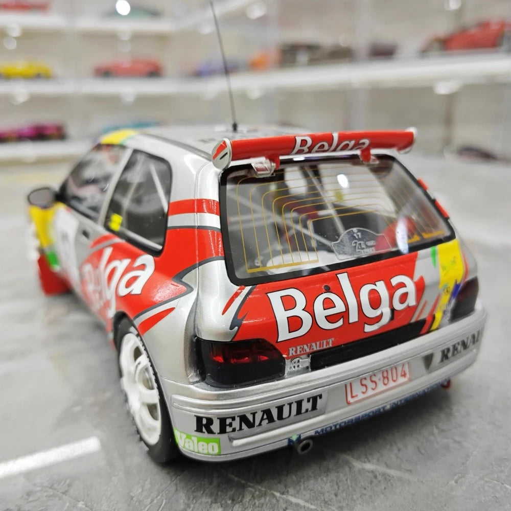 [OTTO] 1:18 Renault 1995 Clio Maxi Ypres Rally B. Munster #17 Model Car Resin / Closed Body